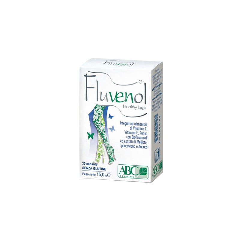 Fluvenol Integratore per Circolazione e Gambe 30 Capsule Fluvenol Integratore per Circolazione e Gambe 30 Capsule