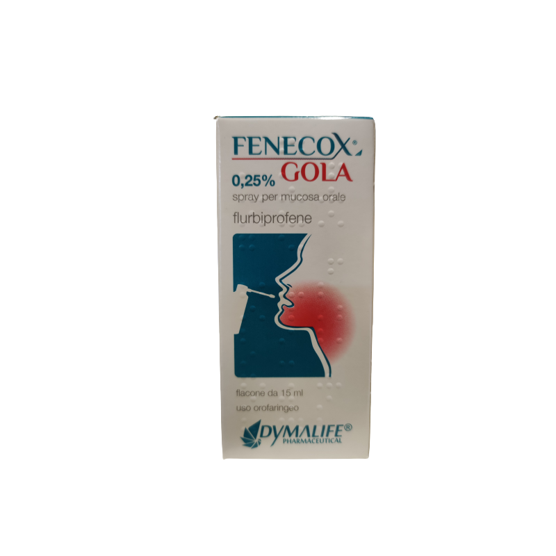 Fenecox Gola 0,25% Equivalente Froben Spray Spray per Gola 15ml