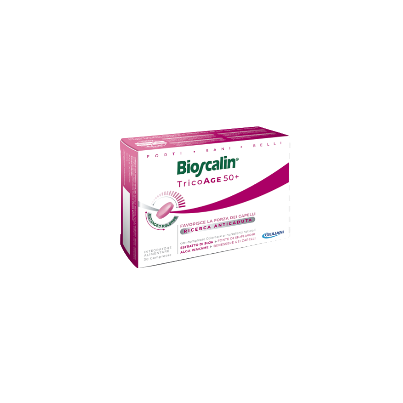 Bioscalin Tricoage 50+ Integratore per Capelli Donna 30 Compresse Bioscalin Tricoage 50+ Integratore per Capelli Donna 30 Compresse