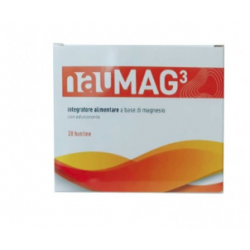 Naumag3 Integratore di Magnesio 20 Bustine Naumag3 Integratore di Magnesio 20 Bustine