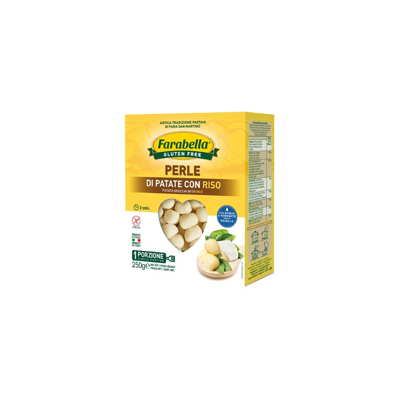 Farabella Perle Patate Con Riso Senza Glutine 250g Farabella Perle Patate Con Riso Senza Glutine 250g