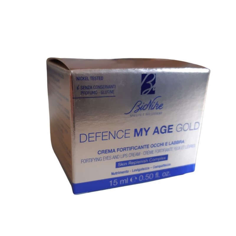 Bionike Defence My Age Gold Crema Fortificante Occhi e Labbra 50ml