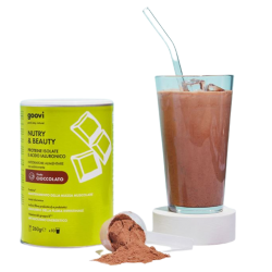 Goovi Nutry & Beauty Integratore di Proteine Pelle e Muscoli Gusto Cioccolato Polvere 260g Goovi Nutry & Beauty Integratore di Proteine Pelle e Muscoli Gusto Cioccolato Polvere 260g