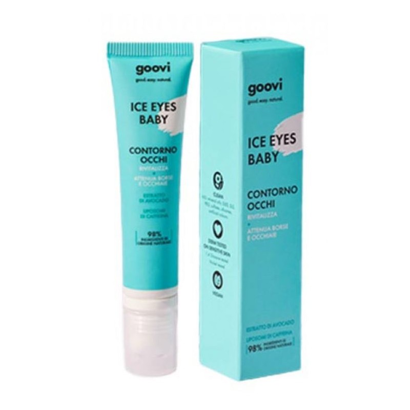 Goovi Ice Eyes Baby Contorno Occhi Borse e Occhiaie 15ml Goovi Ice Eyes Baby Contorno Occhi Borse e Occhiaie 15ml