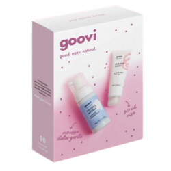Goovi Set Love Your Skin Cofanetto Regalo Natale Mousse e Scrub Viso 2 Pezzi Goovi Set Love Your Skin Cofanetto Regalo Natale Mousse e Scrub Viso 2 Pezzi