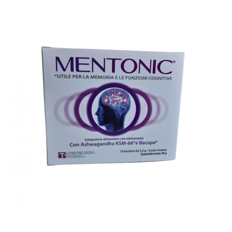 Mentonic Integratore per Memoria e Concentrazione 14 Bustine