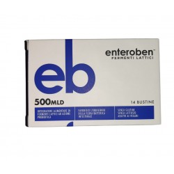 Enteroben Integratore con Fermenti Lattici 500 Miliardi 14 Bustine Orosolubili