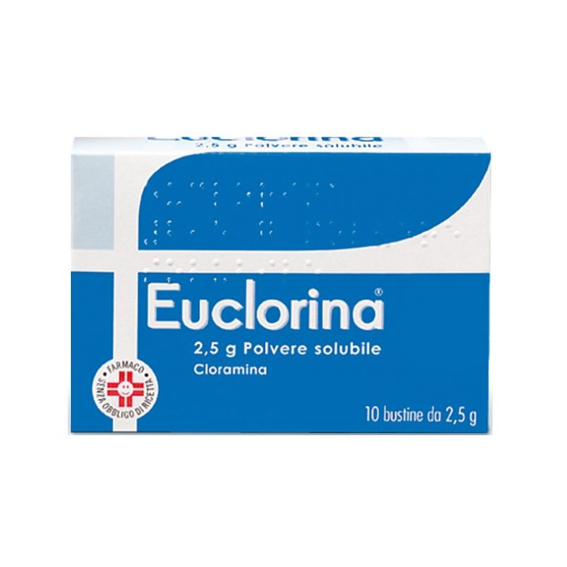 Euclorina Polvere Solubile Disinfettante 10 Bustine 2,5 gr