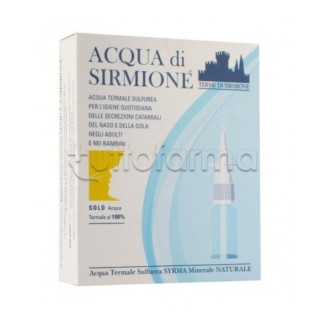 PROMO Acqua di Sirmione Fluidificante Nasale Anti-Catarro 6 Flaconcini 15ml ACQUISTI 3 PAGHI 2
