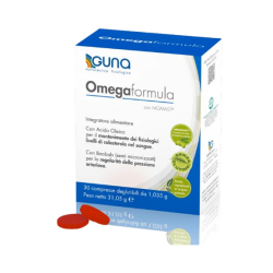 Guna Omegaformula Nuova Formula Integratore Colesterolo e Cuore 30 Compresse