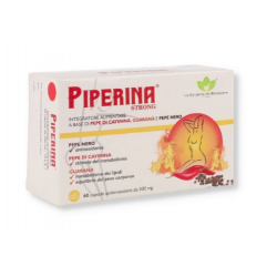 Piperina Strong Integratore per il Controllo del Peso 60 Capsule Piperina Strong Integratore per il Controllo del Peso 60 Capsule