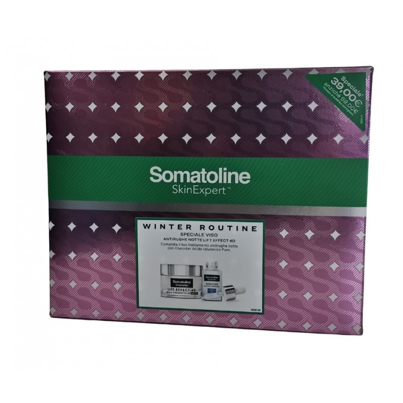 Somatoline SkinExpert Cofanetto Viso Lift Effect 4D Antirughe 2 Prodotti