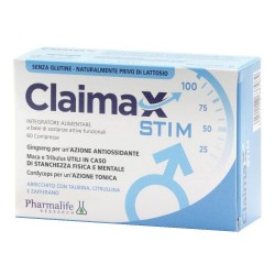 Claimax Stim Integratore Uomo Vigore Sessuale e Salute Sessuale 60 Compresse Claimax Stim Integratore Uomo Vigore Sessuale e Salute Sessuale 60 Compresse