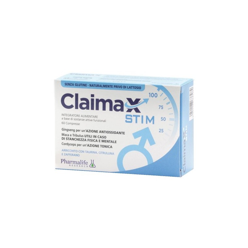 Claimax Stim Integratore Uomo Vigore Sessuale e Salute Sessuale 60 Compresse Claimax Stim Integratore Uomo Vigore Sessuale e Salute Sessuale 60 Compresse