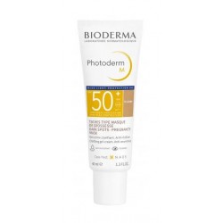 Photoderm Solari M Crema Solare Viso Colorata Colorazione Chiara SPF50+ 40ml