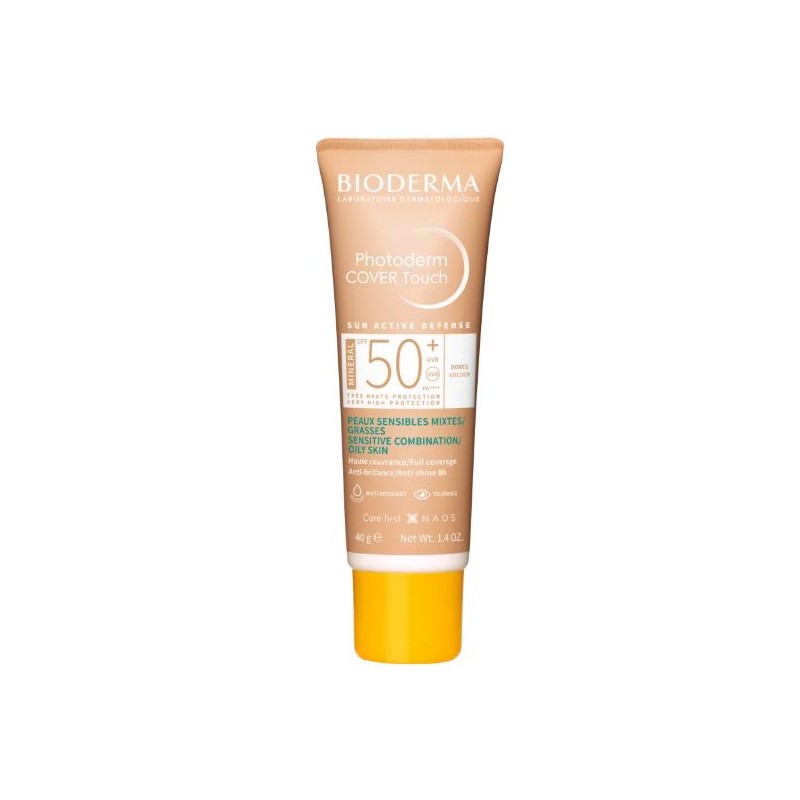 Photoderm Solari Mineral Cover Touch Crema Solare Colorazione Dorata SPF50+ 40ml Photoderm Solari Mineral Cover Touch Crema Solare Colorazione Dorata SPF50+ 40ml