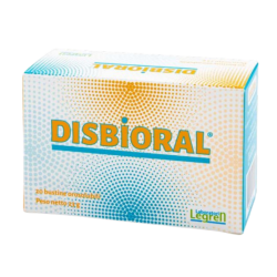 Disbioral Integratore Fermenti Lattici per Flora Batterica Intestinale 20 Bustine Disbioral Integratore Fermenti Lattici per Flora Batterica Intestinale 20 Bustine