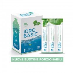 Idrobasic Integratore Magnesio e Potassio Gusto Menta 15 Bustine Idrobasic Integratore Magnesio e Potassio Gusto Menta 15 Bustine