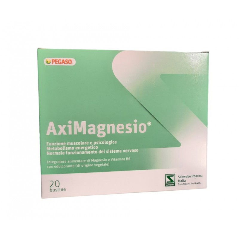 Aximagnesio Integratore con Magnesio 20 Bustine