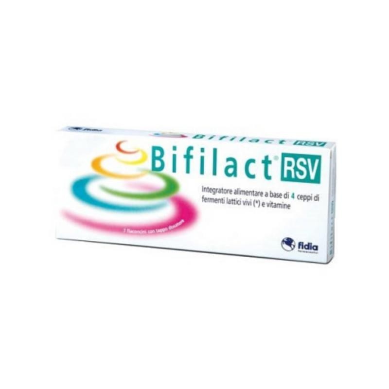 Bifilact RSV Integratore Fermenti Lattici e Vitamine14 flaconcini