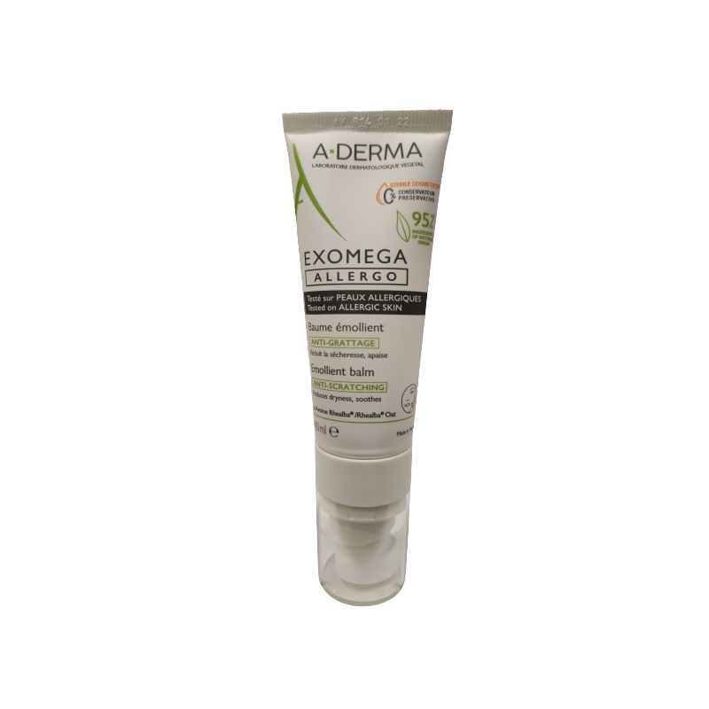 Aderma ExOmega Allergo Balsamo Emolliente Pelle Secca 40ml Aderma ExOmega Allergo Balsamo Emolliente Pelle Secca 40ml