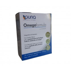 Guna Omegaformula Nuova Formula Integratore Colesterolo e Cuore 30 Compresse