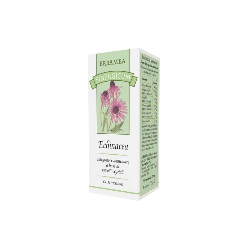 Sinergicum Echinacea Integratore per Difese Immunitarie 50 Compresse