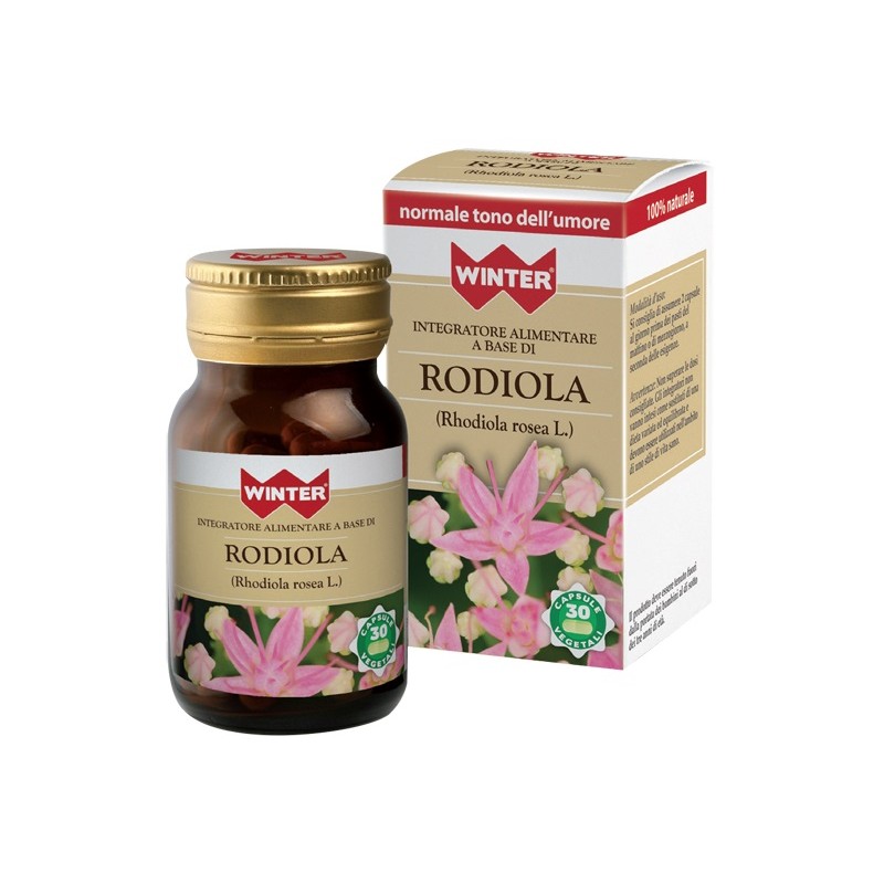 Winter Rodiola Integratore per Umore 30 Capsule Winter Rodiola Integratore per Umore 30 Capsule