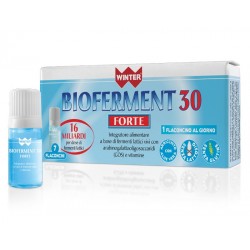 Winter Bioferment 30 Forte Integratore di Fermenti Lattici 7 Flaconcini