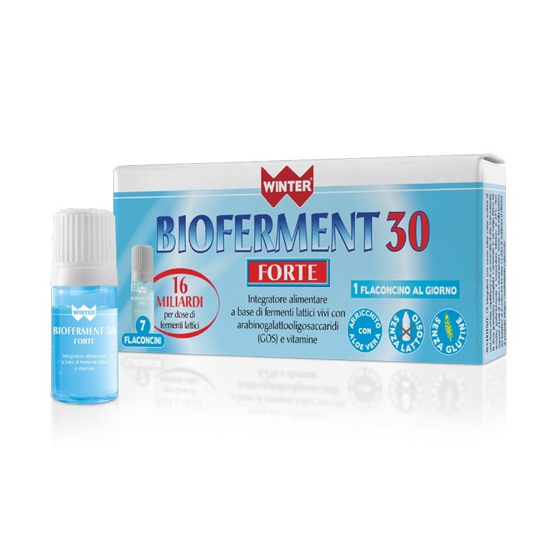 Winter Bioferment 30 Forte Integratore di Fermenti Lattici 7 Flaconcini Winter Bioferment 30 Forte Integratore di Fermenti Lattici 7 Flaconcini