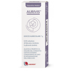 Aurivis Gocce Auricolari1 Flaconcino da 7g Aurivis Gocce Auricolari1 Flaconcino da 7g