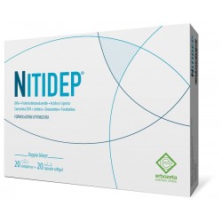 Nitidep Integratore con DHA 20 Compresse+ 20 Capsule Soft Gel
