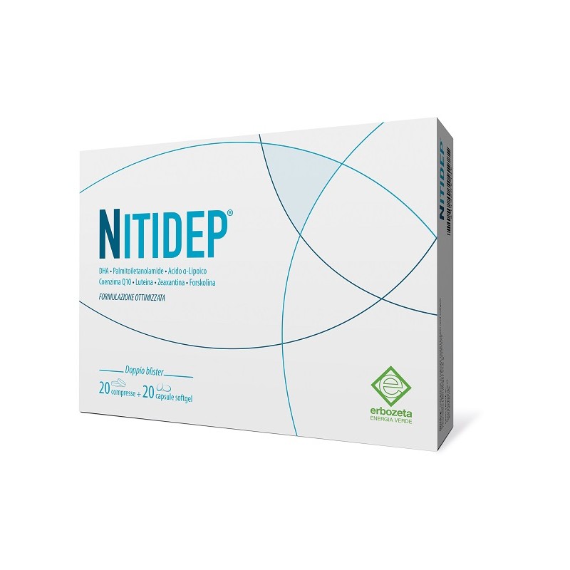 Nitidep Integratore con DHA 20 Compresse+ 20 Capsule Soft Gel Nitidep Integratore con DHA 20 Compresse+ 20 Capsule Soft Gel