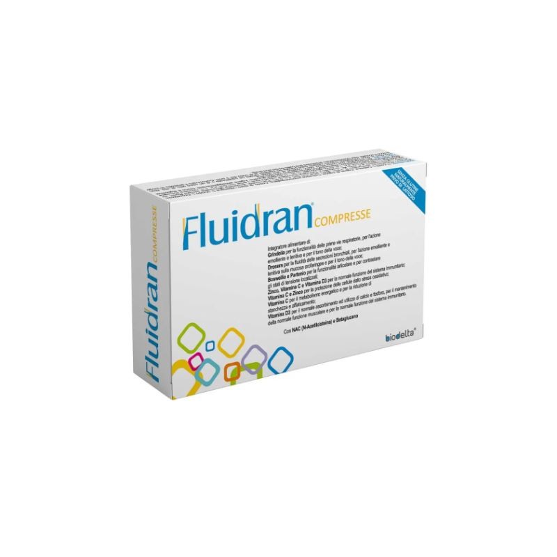 Fluidran Integratore per Vie Urinarie 30 Compresse Fluidran Integratore per Vie Urinarie 30 Compresse
