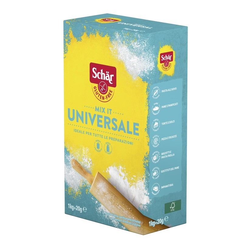 Schär Mix It Universale per Intolleranze 1020g Schär Mix It Universale per Intolleranze 1020g
