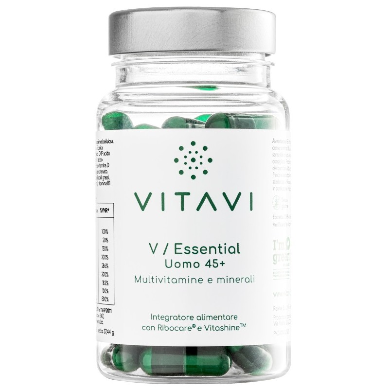 Vitavi V Essential Uomo 45+ Integratore Difese Immunitarie 60 Capsule