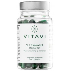 Vitavi V Essential Uomo 20+ Integratore Energizzante 60 Capsule Vitavi V Essential Uomo 20+ Integratore Energizzante 60 Capsule