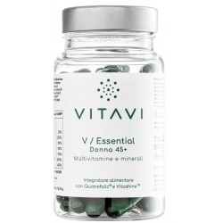 Vitavi V Essential Donna 45+ Integratore per la Menopausa 60 Capsule Vitavi V Essential Donna 45+ Integratore per la Menopausa 60 Capsule