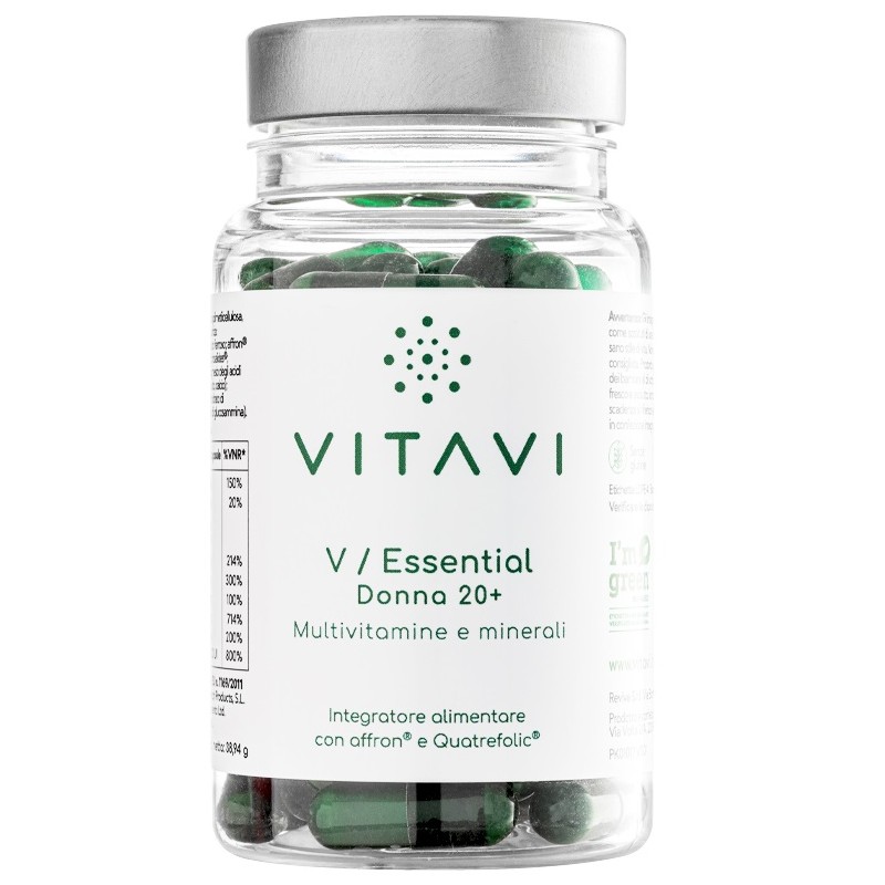 Vitavi V Essential Donna 20+ Integratore Energizzante 60 Capsule