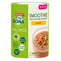barattolo di Enervit Enerzona Balance Smoothie Cookie Senza Zuccheri 300g barattolo di Enervit Enerzona Balance Smoothie Cookie Senza Zuccheri 300g