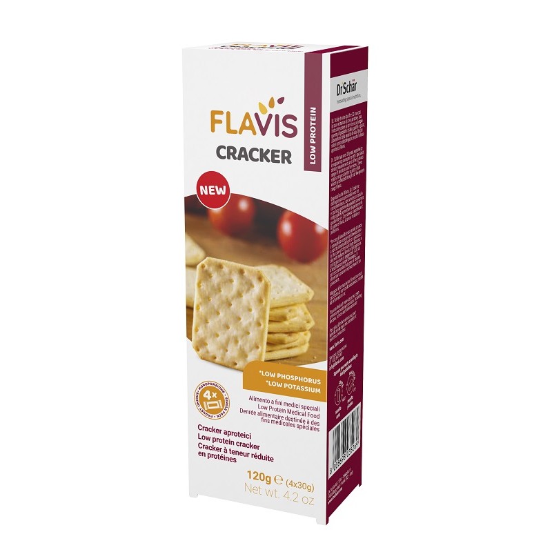 Flavis Cracker Aproteici 4 Porzioni Da 30g