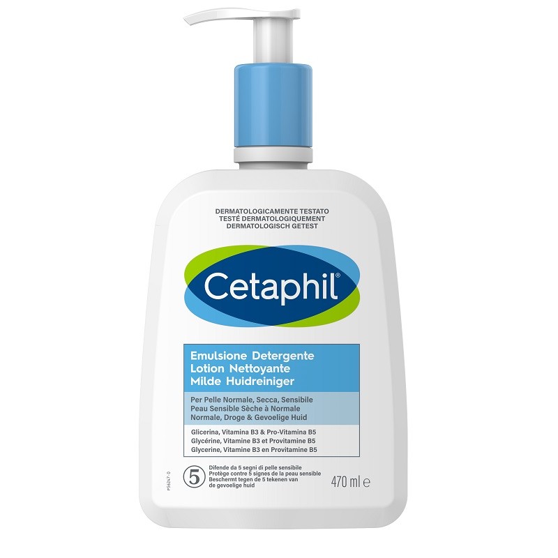 Cetaphil Emulsione Detergente per il Viso 470ml