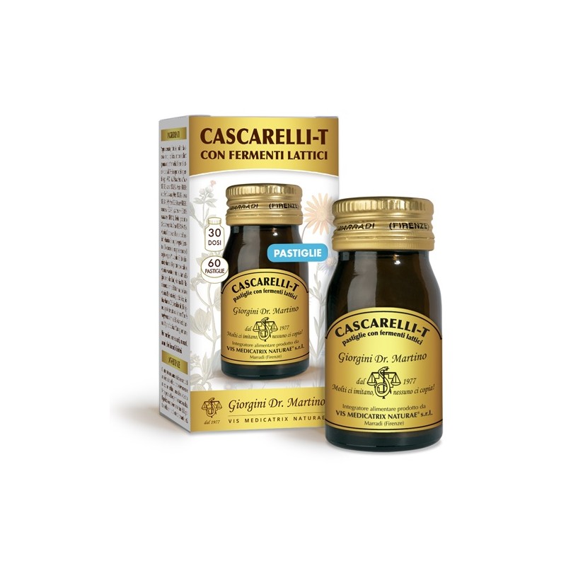 Dr Giorgini Cascarelli-T Pastiglie Con Fermenti Lattici 60 Pastiglie