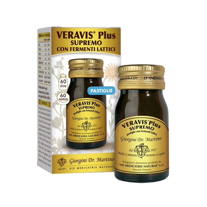 Dr Giorgini Veravis Plus Supremo Pastiglie Con Fermenti Lattici 30g Dr Giorgini Veravis Plus Supremo Pastiglie Con Fermenti Lattici 30g
