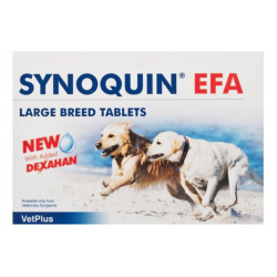 Synoquin Efa Integratore per Articolazioni di Cani Grandi 120 Compresse Synoquin Efa Integratore per Articolazioni di Cani Grandi 120 Compresse