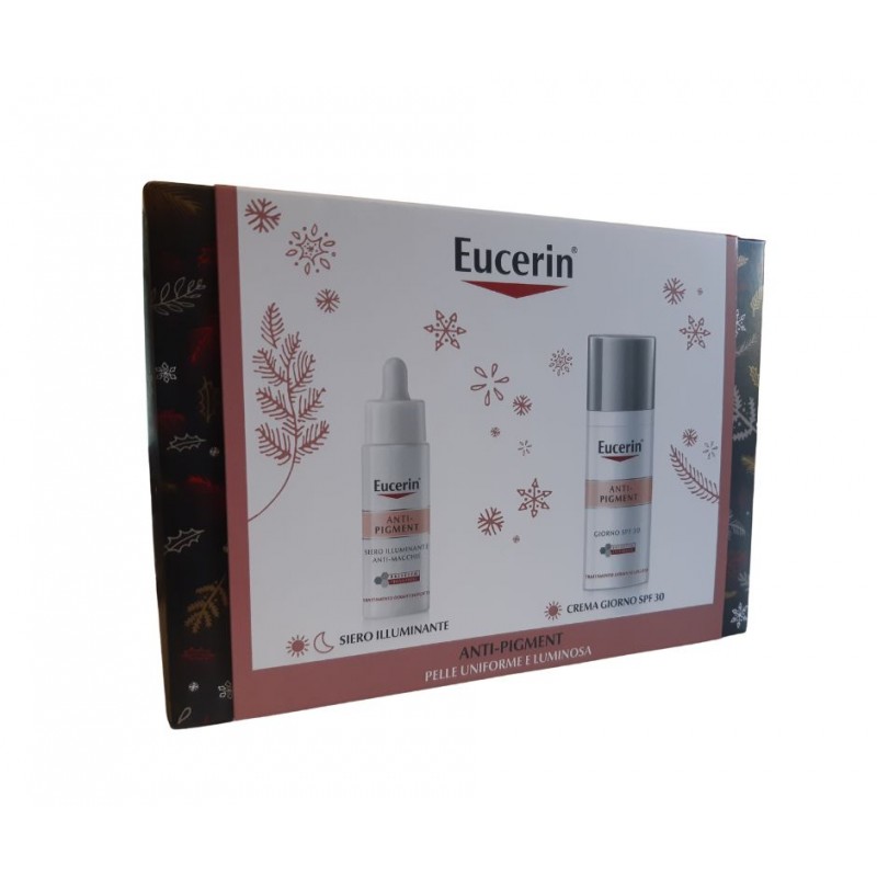 Eucerin Anti-Pigment ed Anti-Macchie Cofanetto Natale per Pelle Luminosa e Uniforme 2 Prodotti
