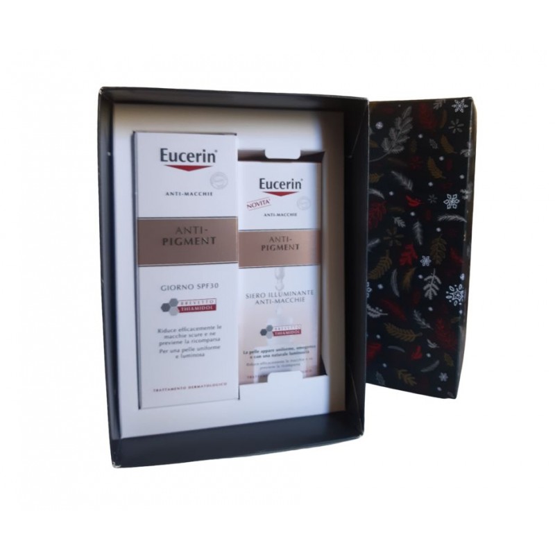 Eucerin Anti-Pigment ed Anti-Macchie Cofanetto Natale per Pelle Luminosa e Uniforme 2 Prodotti