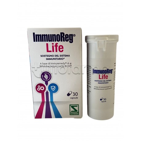 PROMO ImmunoReg Life Integratore Difese Immunitarie 30 Capsule + CONFEZIONE OMAGGIO PROMO ImmunoReg Life Integratore Difese Immunitarie 30 Capsule + CONFEZIONE OMAGGIO