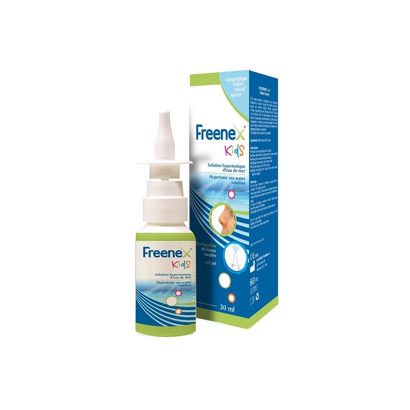 Freenex Kids Spray Nasale Con Acqua Di Mare per Bambini 30ml
