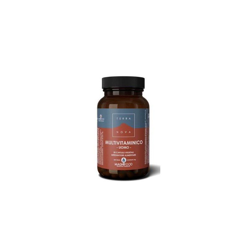 Terranova Multivitaminico Uomo Integratore di Vitamine 50 Capsule